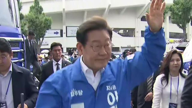 이재명, 강원·충북 유세…민주당 “투표는 총칼보다 강해” 사전투표 독려