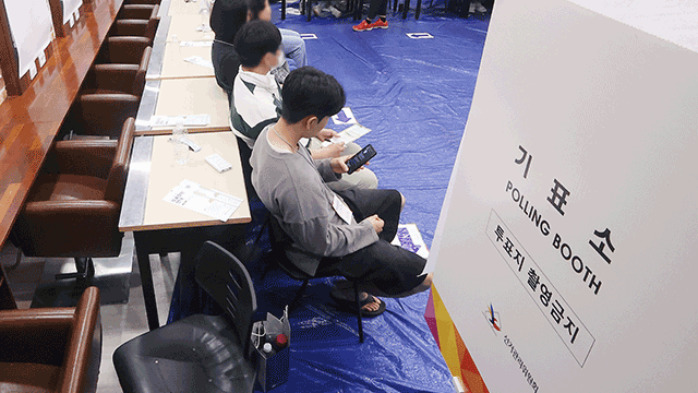 저녁 6시 대선 전국 투표율 76.1%…20대 대선 <br>때보다 0.4%p↑