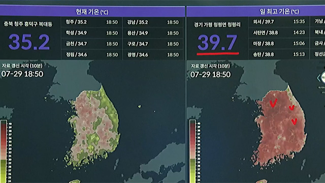 ‘극한 폭염’ 언제까지…<br>이시각 재난센터