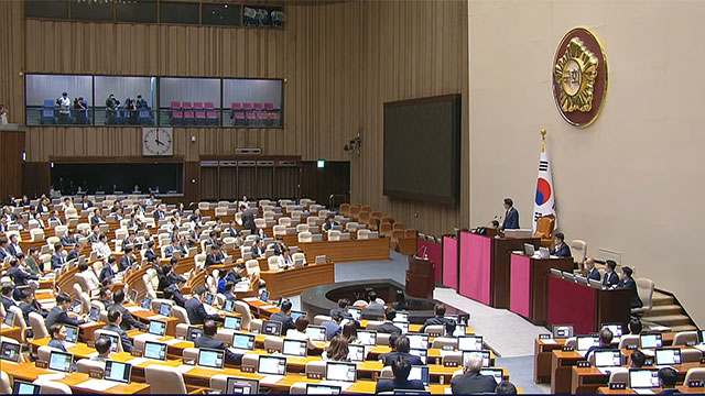 [속보] 방송법 개정안, 본회의 상정…국민의힘 무제한 토론 수순
