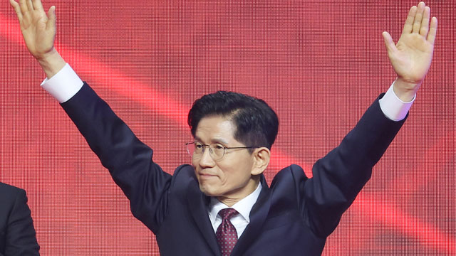 [속보] 김문수, 국민의힘 21대 대통령 선거 후보로 선출