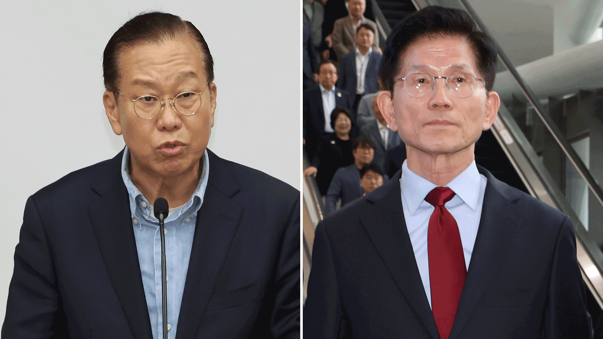 단일화 정면충돌 양상…“7일 전 당원 찬반 조사”