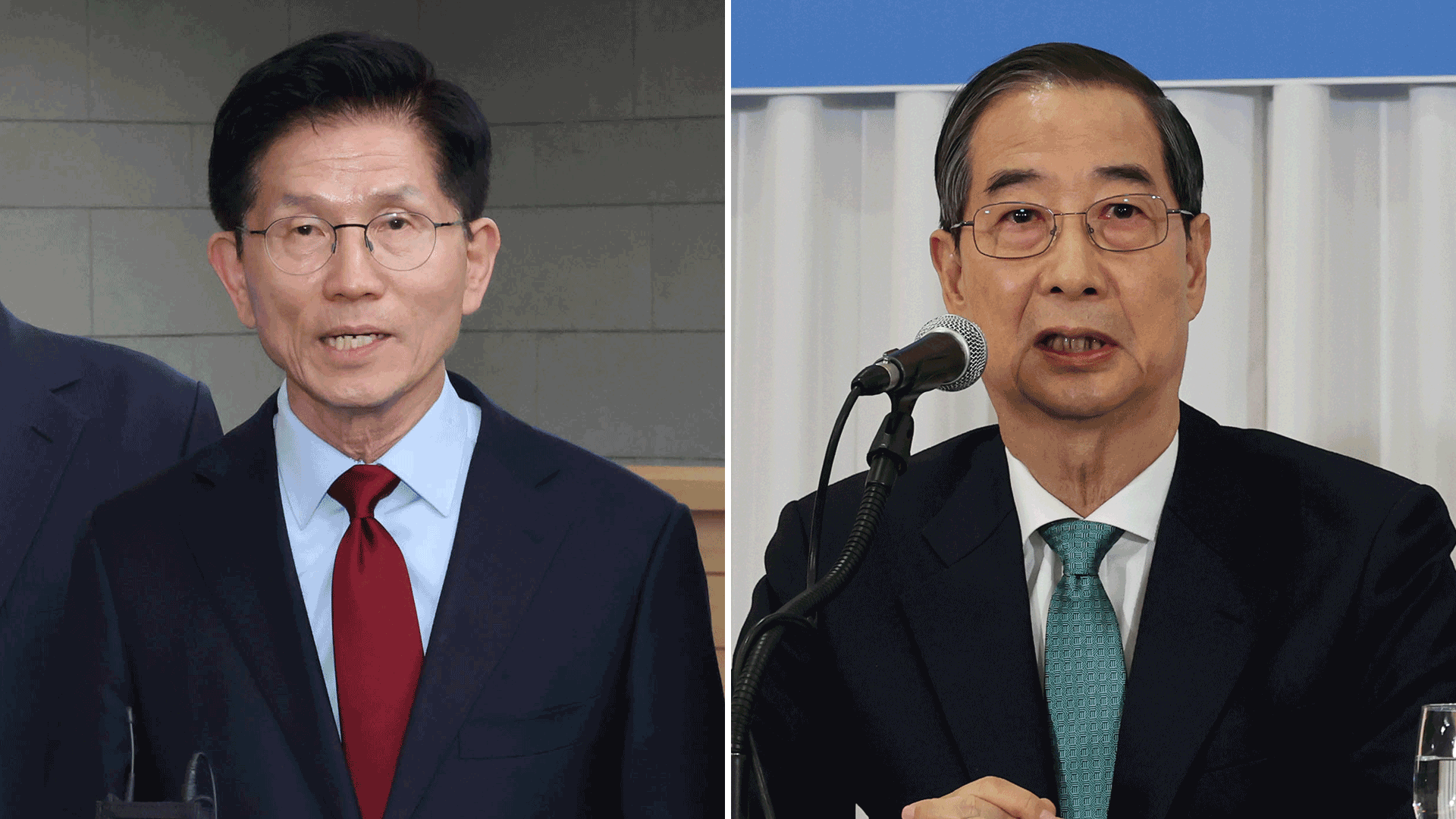 김문수 “모든 일정 중단”…한덕수 “단일화 실패는 국민 배신”
