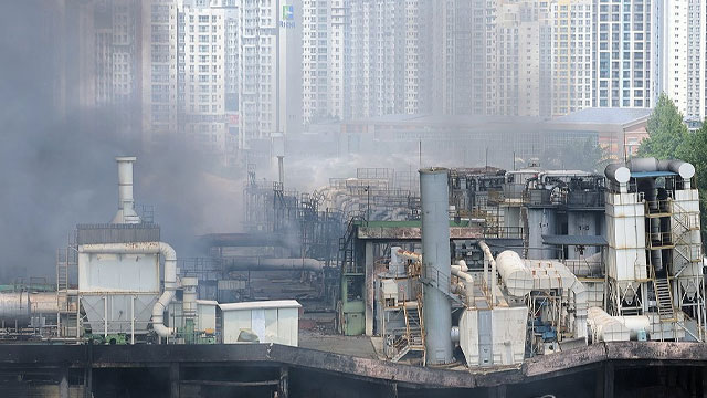 금호타이어 광주공장 화재, <br>31시간 40분 만에 주불 진화