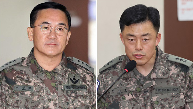 ‘계엄 가담’ 여인형·문상호 전 <br>사령관 추가 구속