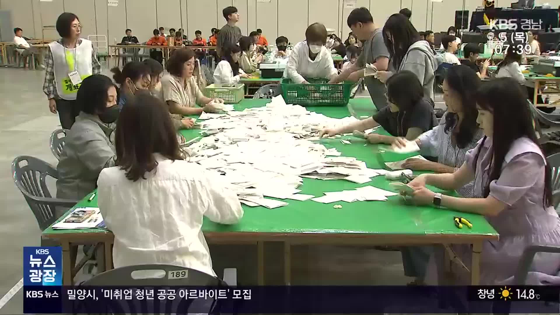 경남 ‘계엄 심판론’에도 보수 강세 입증